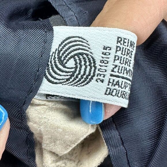 Boss Hugo Boss Blazer Mens 42L Navy Wool Long Sleeve Notch Lapel Two Button - Picture 10 of 14